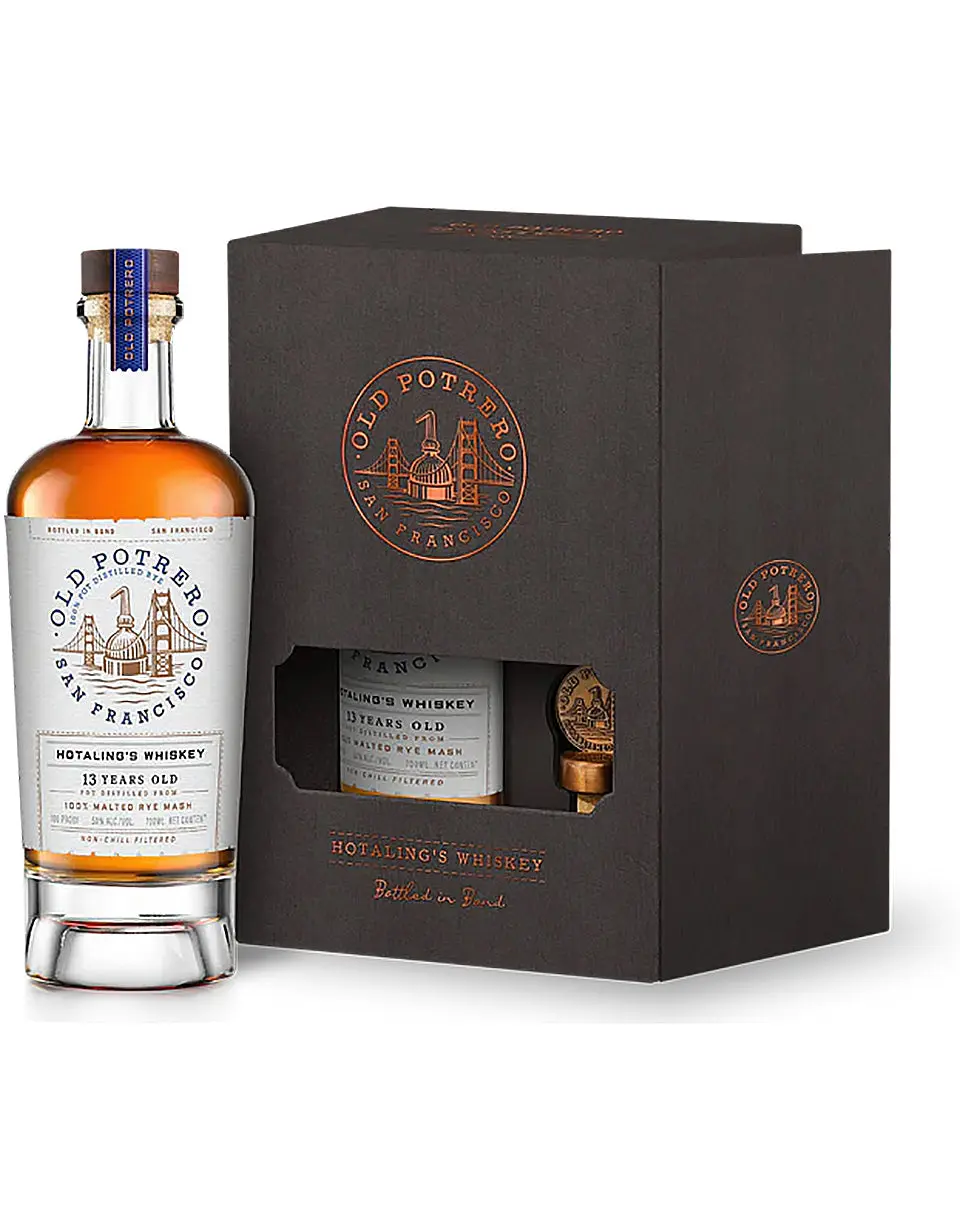 Old Potrero Hotaling's Bottle in Bond 13YO Whiskey