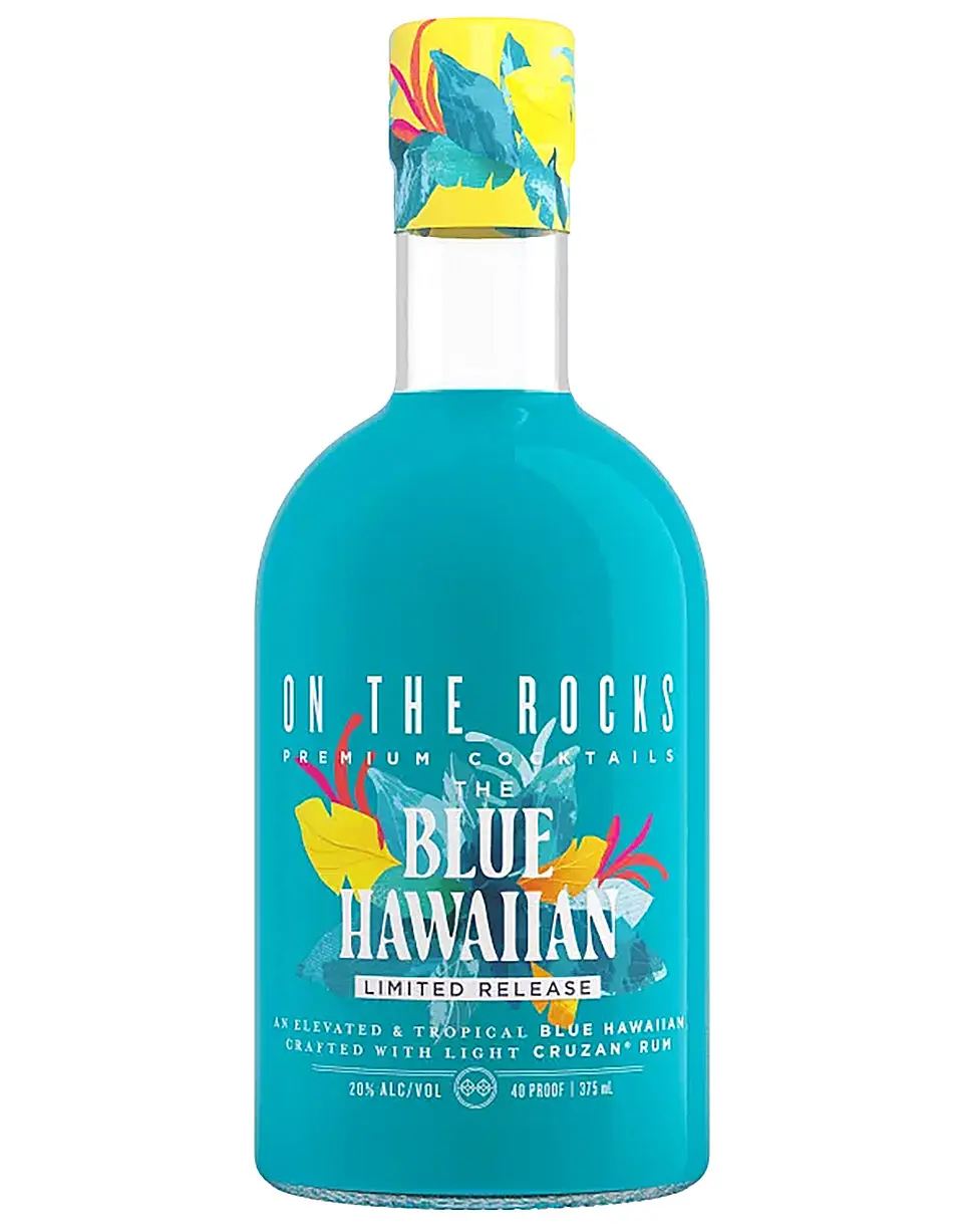 On The Rocks Blue Hawaiian Cocktail - Image 2