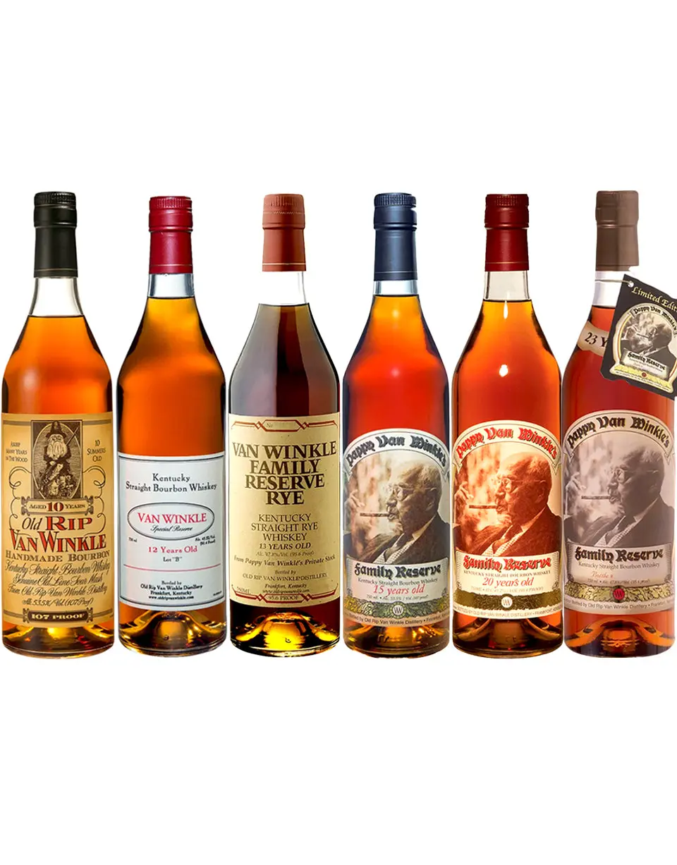 Pappy Van Winkle Family Collection Complete Bourbon Bundle - Image 2