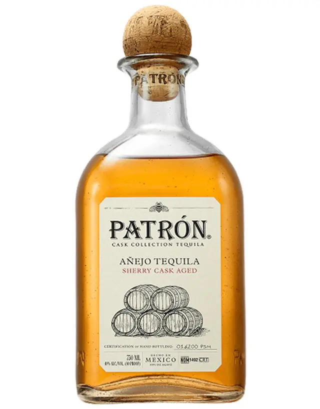 Patron Sherry Cask Aged Anejo Tequila