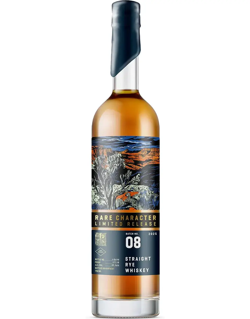 Rare Character Limited Release Straight Rye Batch 08