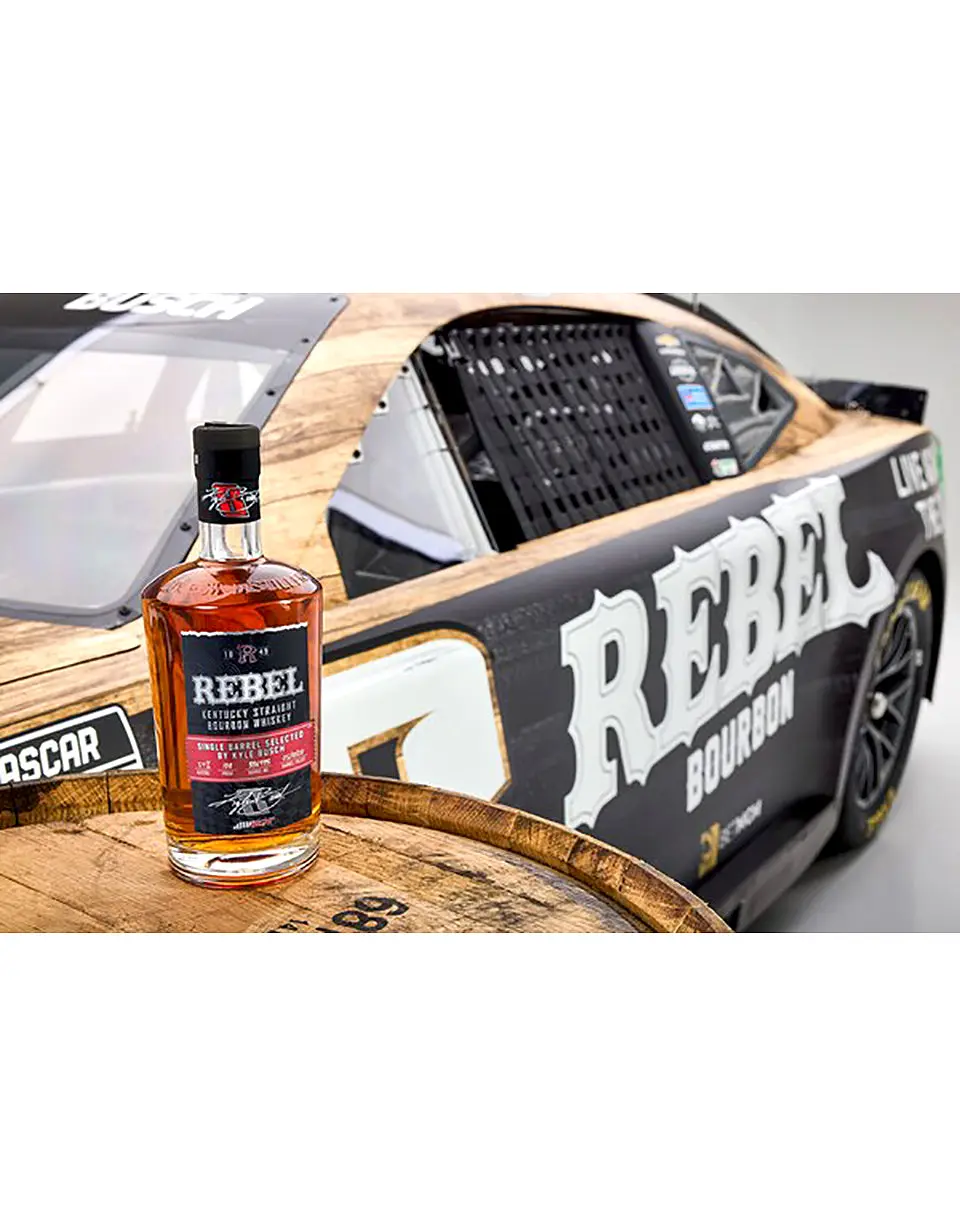 Rebel Single Barrel Bourbon By Kyle Busch - Image 2