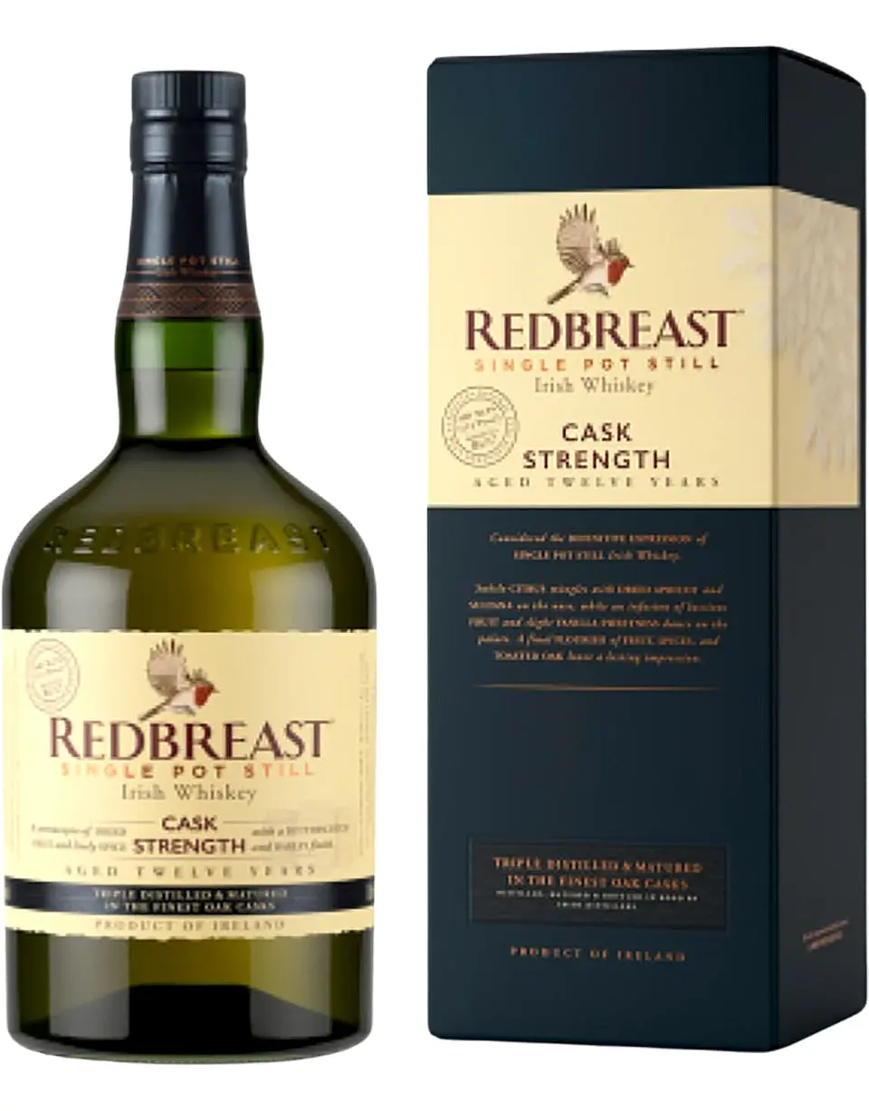 Redbreast 12 Year Old Cask Strength Whiskey