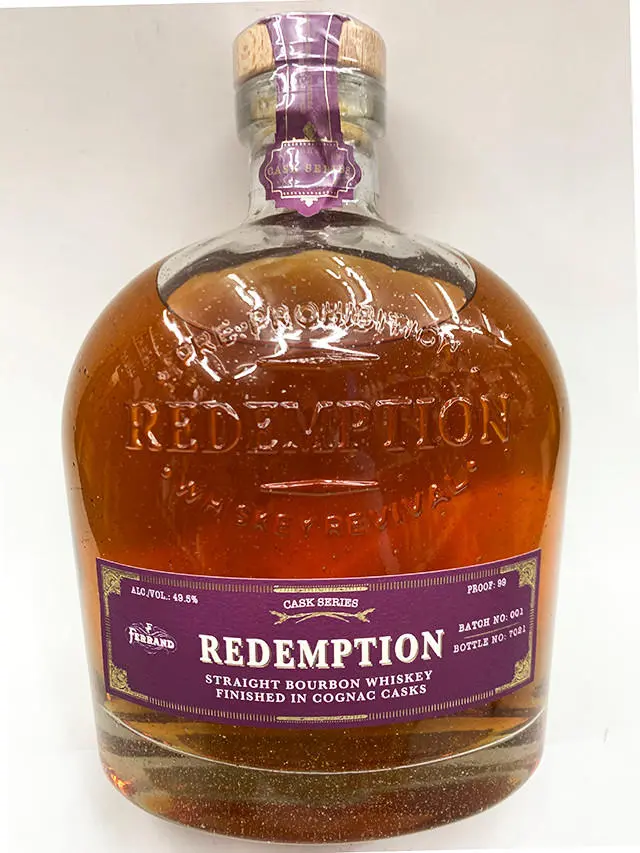 Redemption Cognac Cask Series Bourbon 750ml - Image 2