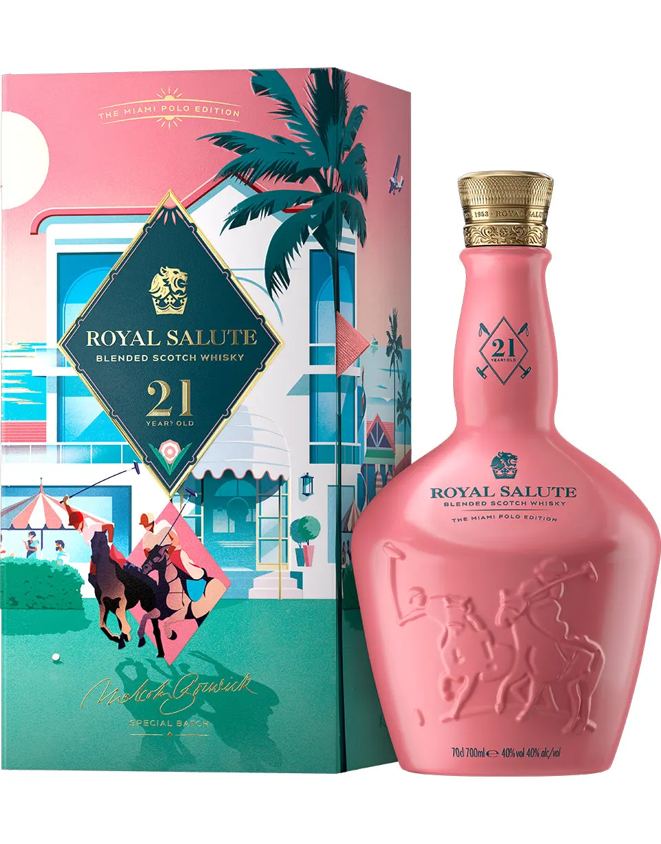 Royal Salute 21 Year Old Miami Polo Edition Scotch Whisky
