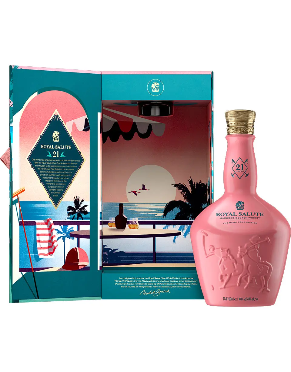 Royal Salute 21 Year Old Miami Polo Edition Scotch Whisky - Image 2
