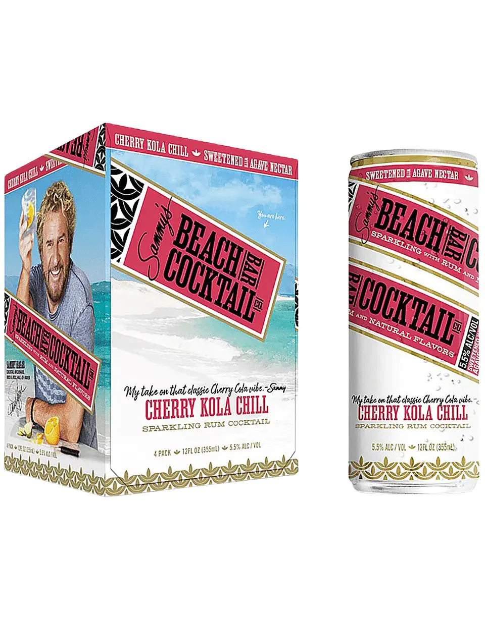 Sammy's Beach Bar Cherry Kola Chill Cocktail 4-Pack