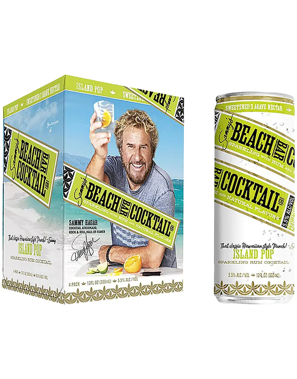 Sammy's Beach Bar Island Pop Cocktail 4-Pack