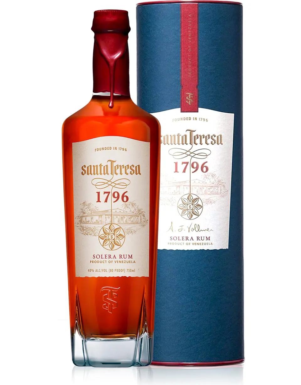 Santa Teresa 1796 Dark Rum - Image 2