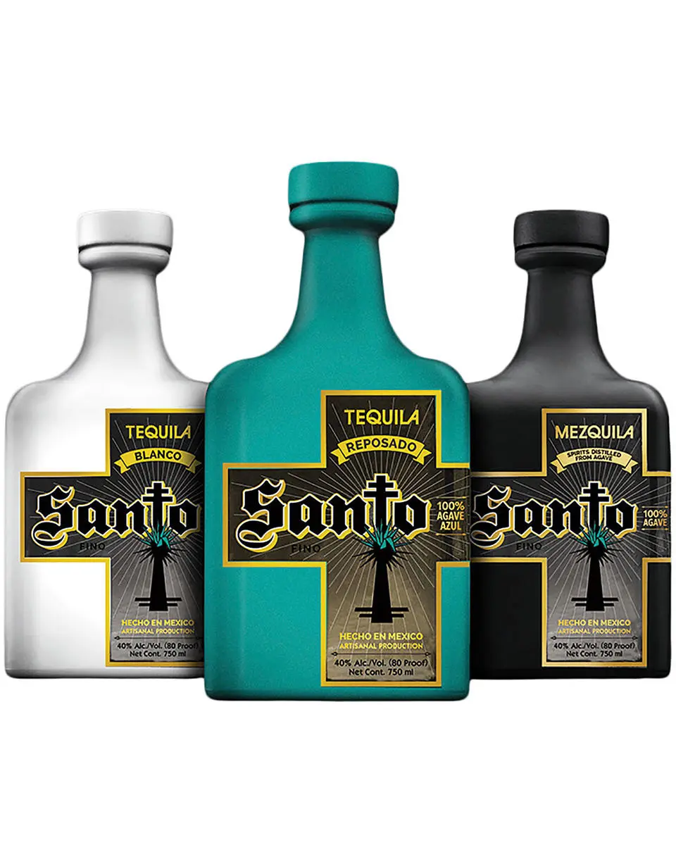 Santo 3-Pack Mezquila Reposado Blanco Combo - Image 2
