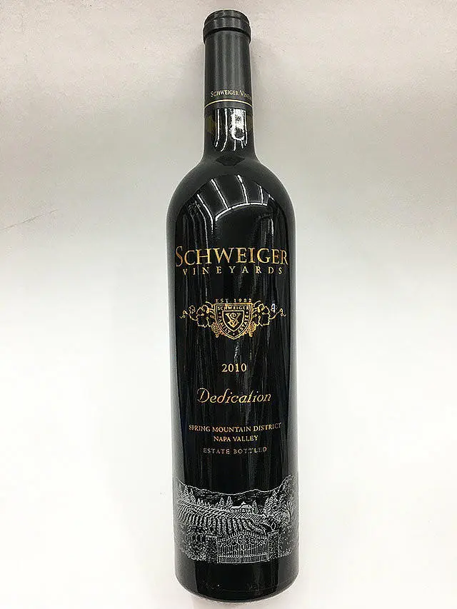 Schweiger Vineyards Dedication 2010