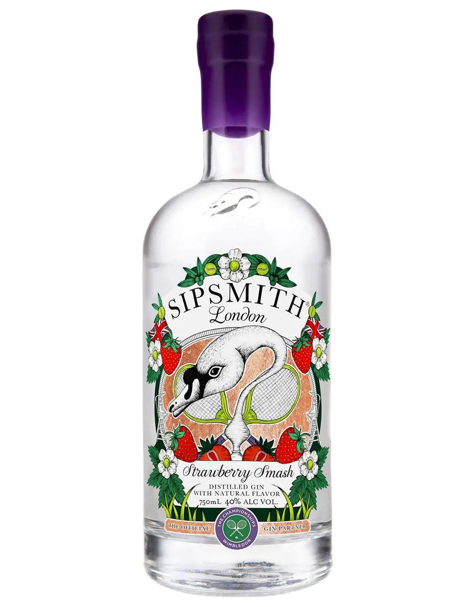 Sipsmith Strawberry Smash Gin - Image 2