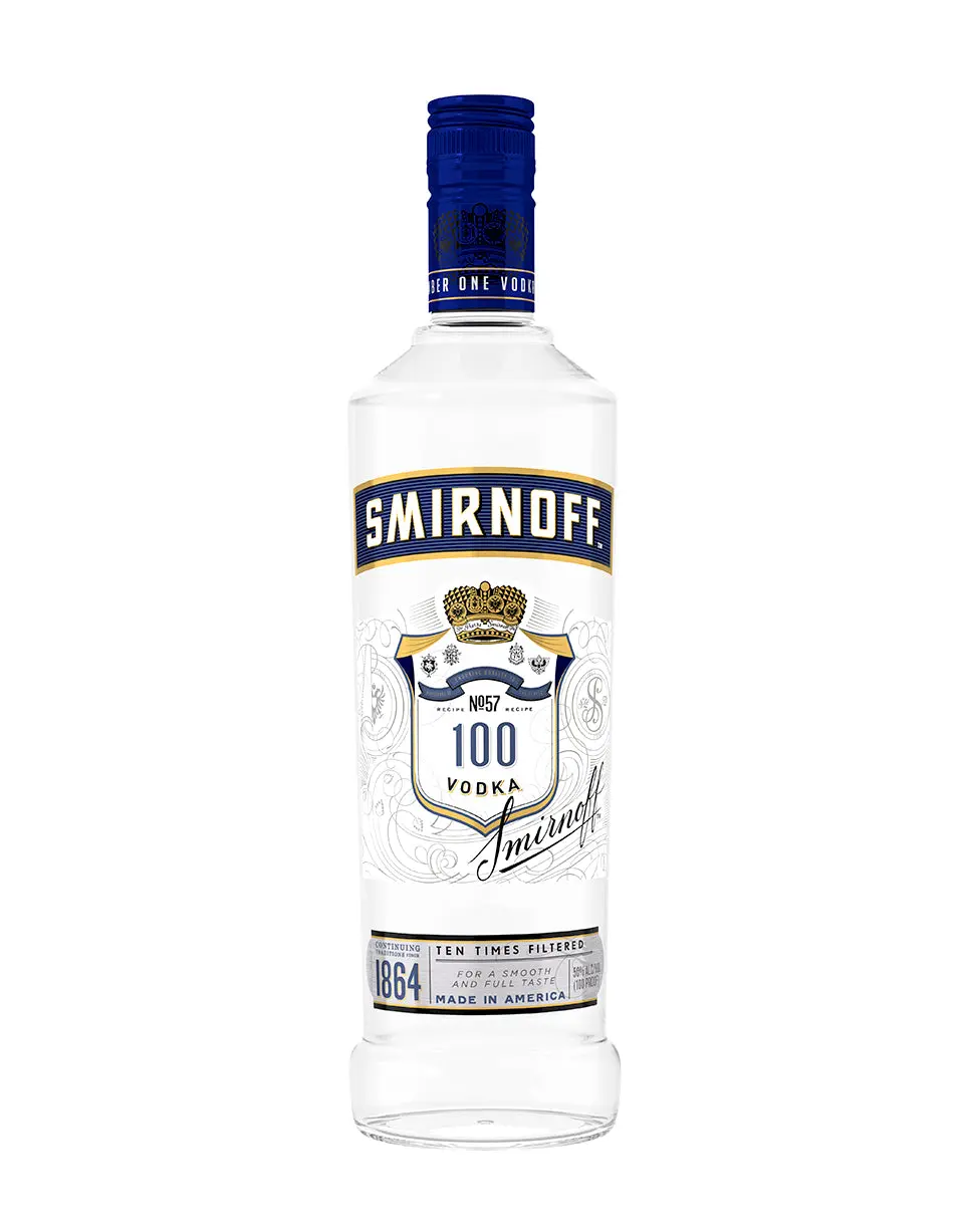 Smirnoff 100 proof 750ml
