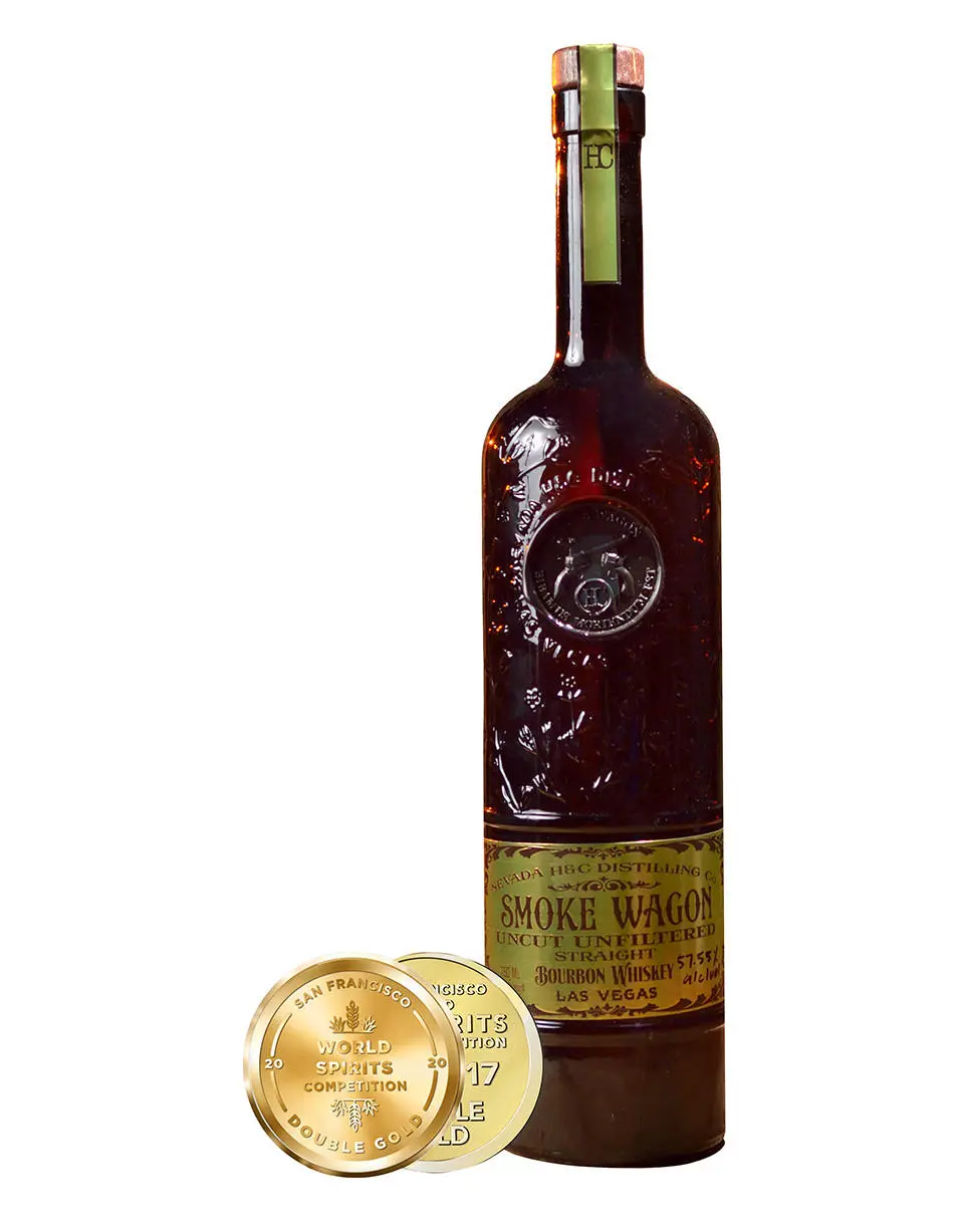 Smoke Wagon Uncut Unfiltered Bourbon 750ml