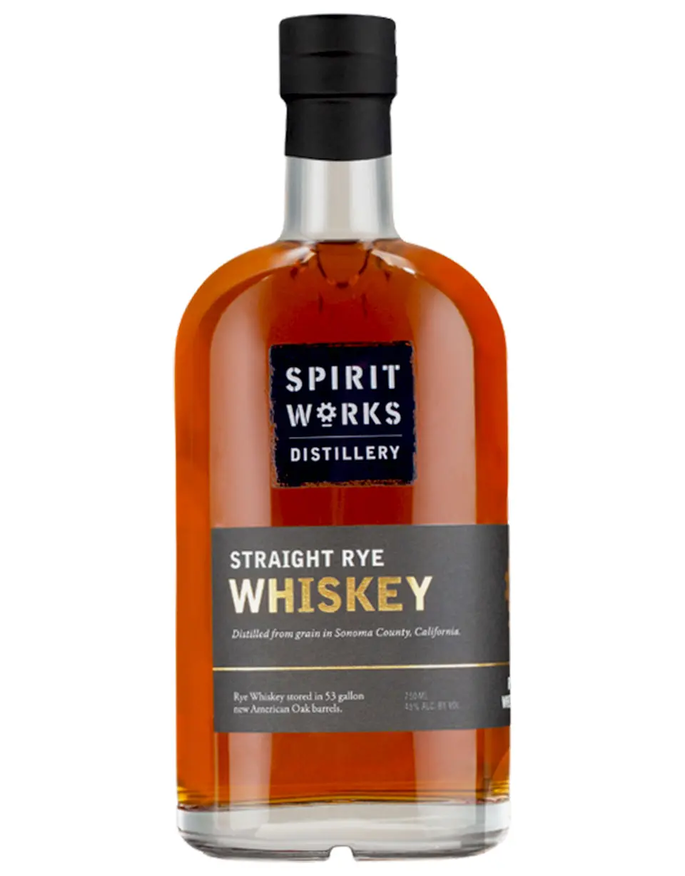 Spirit Works Straight Rye Whiskey 750ml