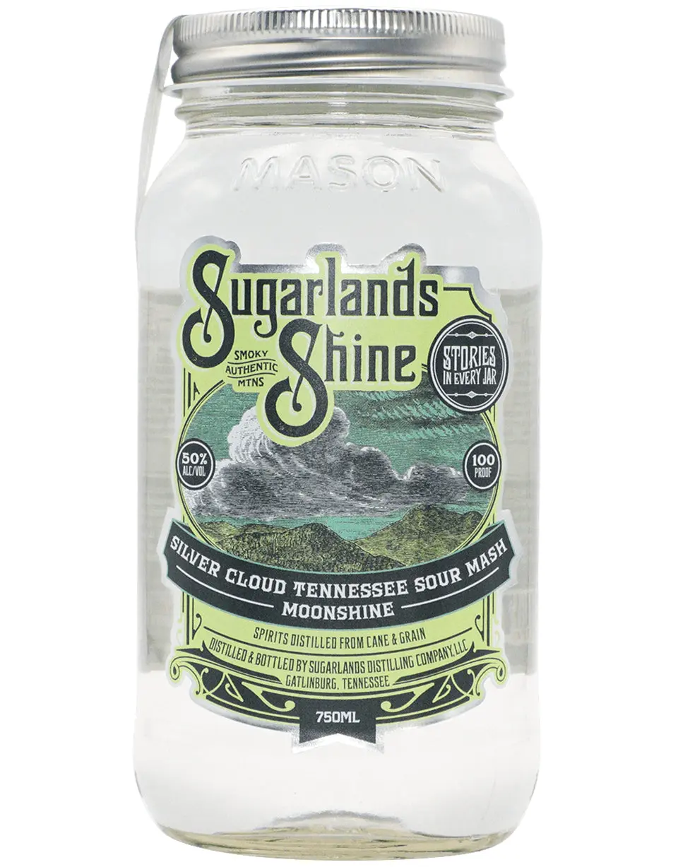 Sugarlands Silver Cloud Tennessee Sour Mash Moonshine