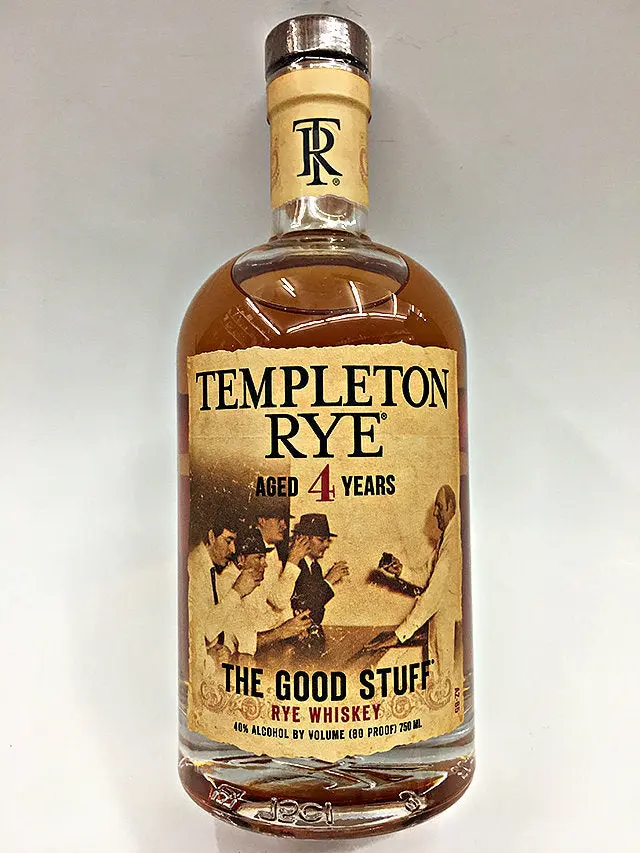 Templeton Straight Rye Whiskey - Image 3