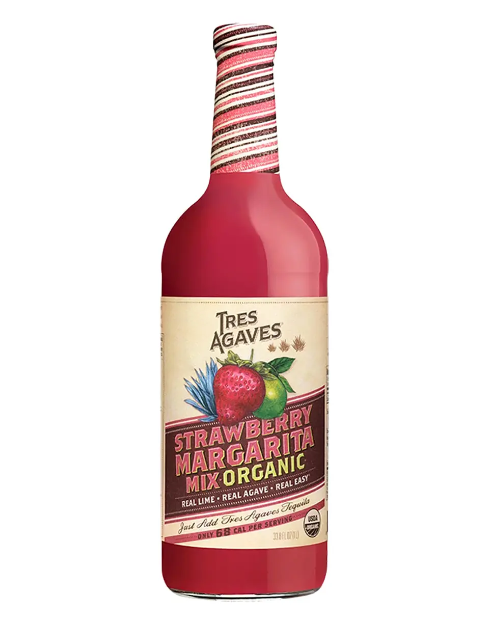 Tres Agaves Organic Strawberry Margarita Mix