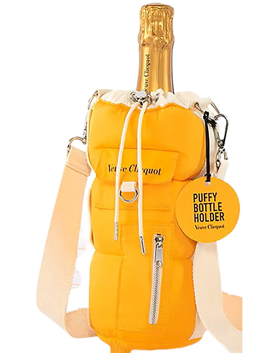 Veuve Clicquot Yelow Brut with Puffy Bottle Bag