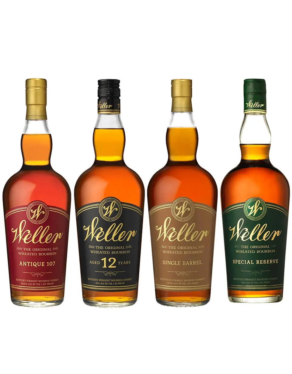 Weller 12 Year - Single Barrel - Antique 107 - Special Reserve - Combo