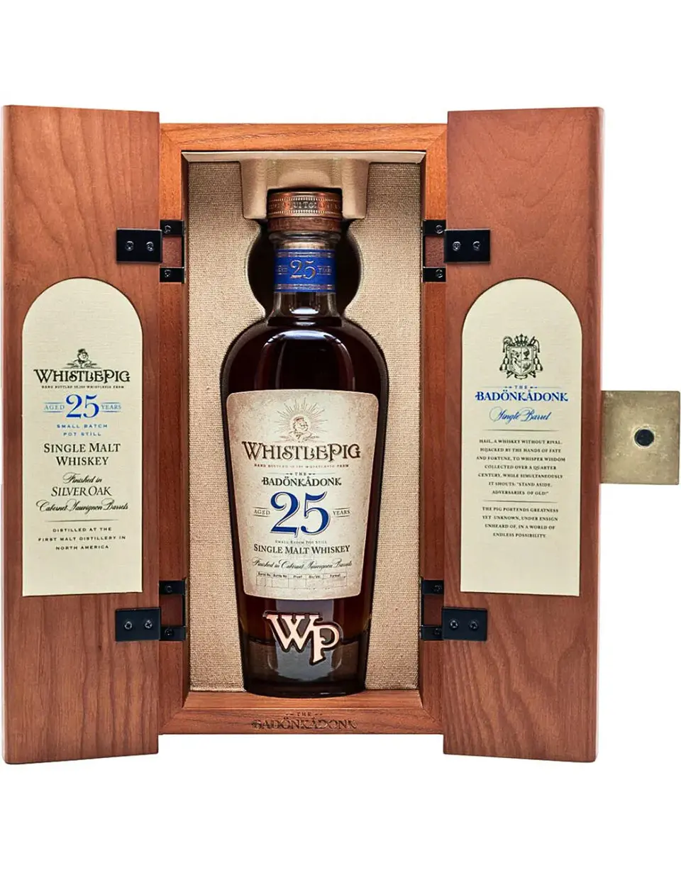 WhistlePig The Badönkådonk 25 Year Single Malt Whiskey