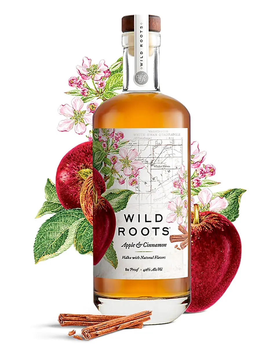Wild Roots Apple & Cinnamon Vodka 750ml