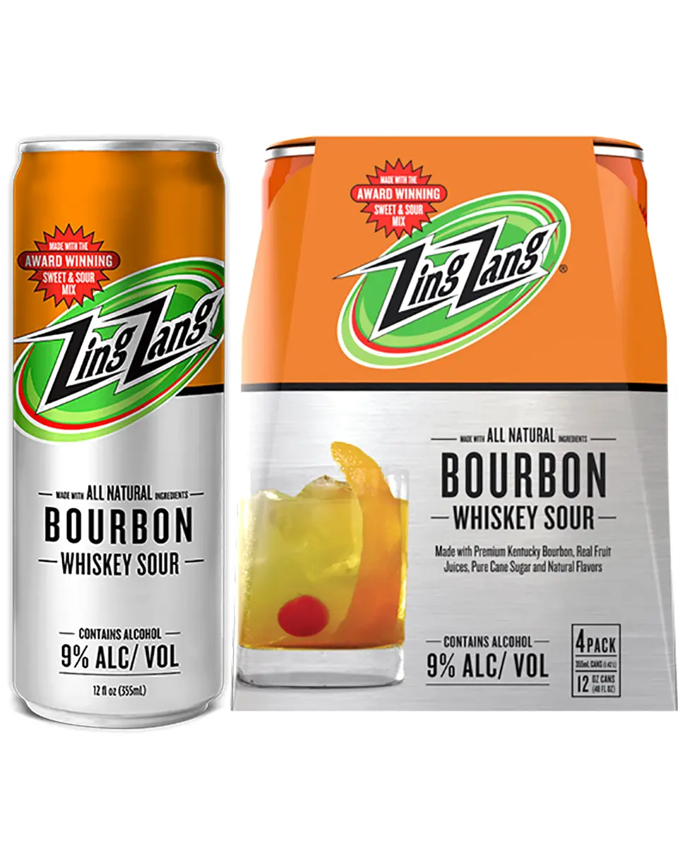 Zing Zang Bourbon Whiskey Sour RTD