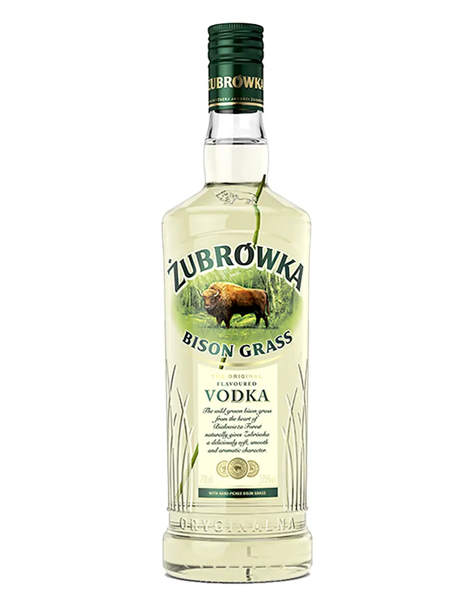 Zubrowka Bison Grass Vodka - Image 2